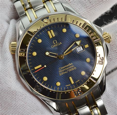 omega gold watch men's